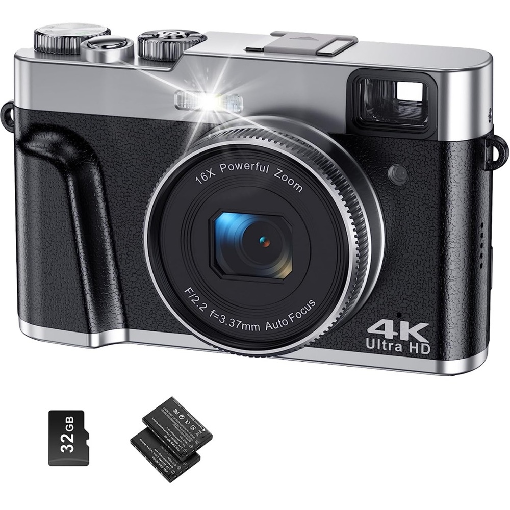 4K Digital Camera for Photography Autofocus 48MP Photos/Vlogging Camera